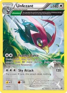 Unfezant 81/108 Roaring Skies Pokemon Card NM - Picture 1 of 1
