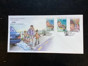 NZ 1996 Health FDC, Bureau FDI, Unaddressed (L183) - Picture 1 of 2
