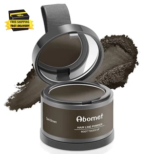 Root Touch up Instantly Gray Hair Coverage Hairline Powder, Dark Brown, for Wome - Picture 1 of 7