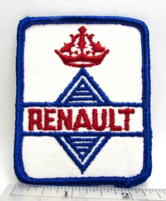 Vintage Renault Logo Jacket Patch France French Automobile Automotive Car - Image 1 of 3