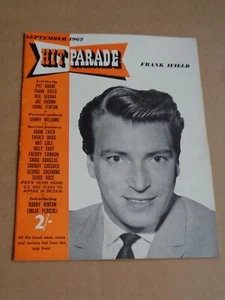 Hit Parade Magazine September 1962 Frank Ifield cover (Billy Fury/Shane Fenton) - Picture 1 of 1