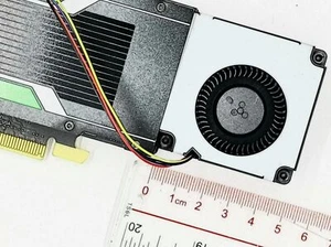 Silent fan for Nvidia Tesla P4 8GB M4 4GB T4 16GB GPU Card graphics US Seller - Picture 1 of 5
