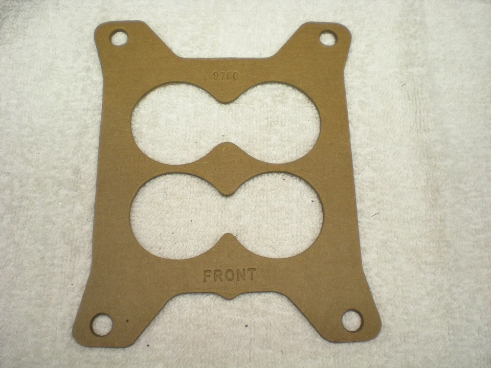 61 62 1961 1962 OLDSMOBILE 394 BASE de montaje de carburador junta 9760 doble cuádruple Foto 1 de 1