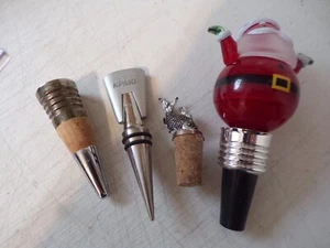 Vintage Weinstopfen 4er Set - Bild 1 von 2