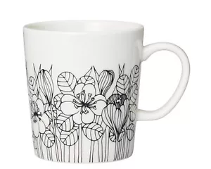 Tazza Krokus Crocus Bianco e Nero 0,3 L Arabia - Foto 1 di 3