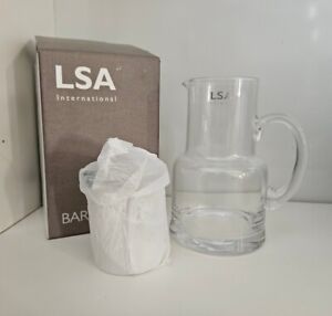 LSA Bar Carafe & Tumbler 730ml/190ml Clear| 1 Unit | Mouthblown & Handmade Glass