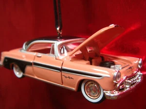 * NEW CLASSIC * 1955 55 DESOTO FIREFLITE EMBERGLOW & BLACK CHRISTMAS ORNAMENT - Picture 1 of 1