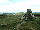 Photo 6x4 Mabbin Crag summit cairn Combs Hollow View towards the southeas c2010