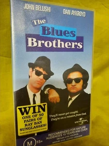 The Blues Brothers Vhs Video Dan Aykroyd & John Belushi 1980. - Picture 1 of 3