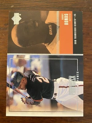 1999 Upper Deck  - PowerDeck Auxiliary Baseball Card  - #AUX19 Barry Bonds  - - Image 1 of 4