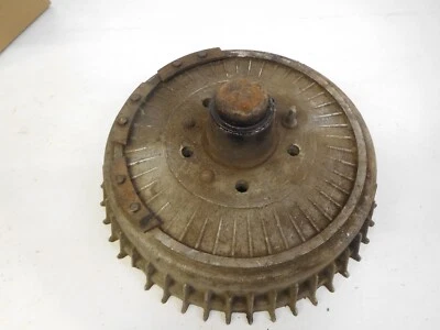 Vintage Finned Front Aluminum Brake Drum with Hub Buick Pontiac 1960's  1185637 - Image 1 of 4