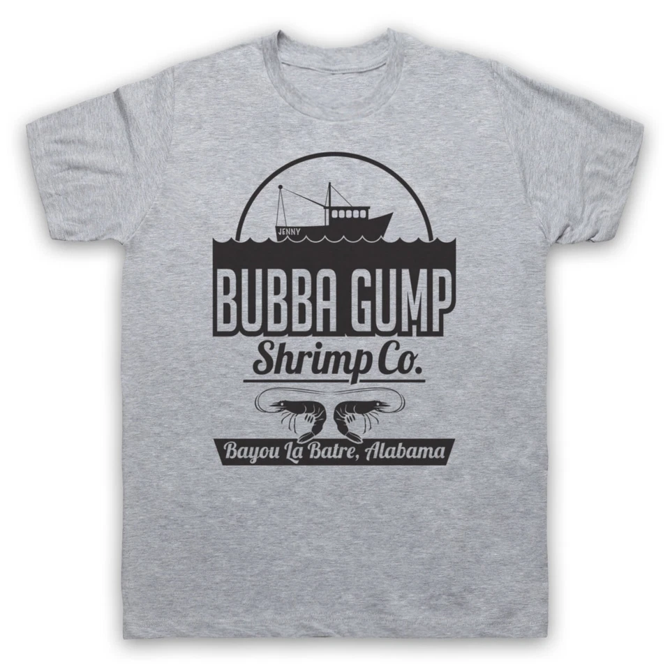 FORREST GUMP UNOFFICIAL BUBBA GUMP SHRIMP CO. FOREST MENS & WOMENS T-SHIRT - Image 1 of 1