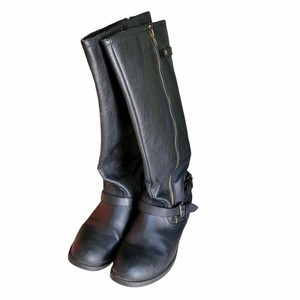 Las mejores ofertas en Mitad de la pantorrilla Botas negras de piel  sintética para Mujeres | eBay