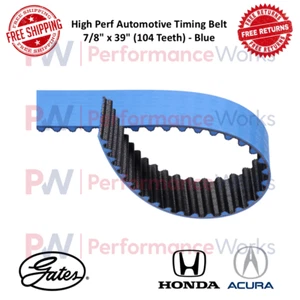 Gates High Performance RPM Timing Belt 104 Teeth Blue For Acura EL / Honda Civic - Bild 1 von 9