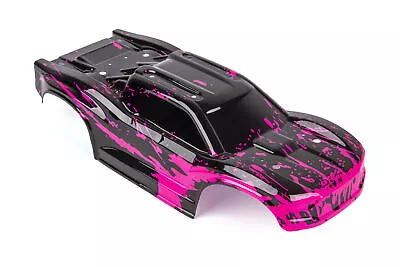 Custom Body Muddy Hot Pink for ARRMA VORTEKS 3S 4x4 4x2 BLX 1/10 Stadium Truck - Image 1 of 4