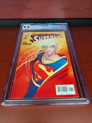 Supergirl #1 2005 Michael Turner Cover Art D.C. Comics CGC 9.8 GRADED - Image 1 of 3