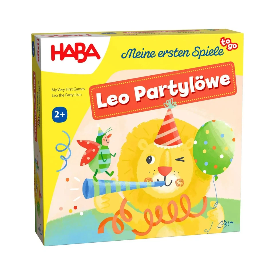 HABA SALES Haba Kinderspiel Leo Partylöwe (4010168287898) (2012213001)