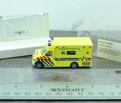 Busch 41834 FORD E-350 DRK Ambulance HO 1:87 Scale - Image 1 of 2