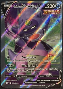 Galarian Slowking V 178/198 - Ultra Rare Chilling Reign Pokemon TCG - NM Card - Picture 1 of 3
