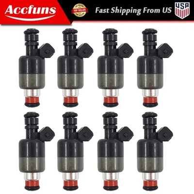 8PCS Fuel Injectors For Buick Commercial Chassis Roadmaster 5.7L 1994-1996 - Image 1 of 4