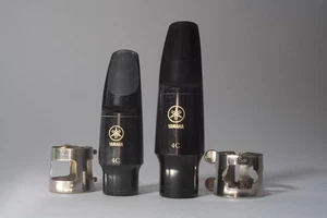 Pair of Yamaha 4C Saxophone Mouthpieces, Alto & Tenor - Picture 1 of 4