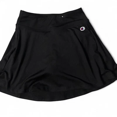 Girl's Black Champion mini skort 6/ 6x pleated NWOT sports tennis Pickleball  - Image 1 of 3