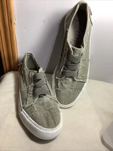 Zapatillas sin cordones Malibu Blowfish 8-8,5 M para mujer verde salvia ~ Usadas en excelente estado - Imagen 1 de 17