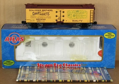 Atlas O 8154-1 Oak Grove Butter 40' madera refrigerado coche calibre O nuevo en caja Foto 1 de 3
