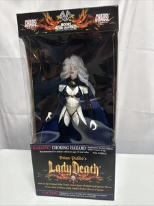 Lady Death 12" Action Figure in Box Moore Action Collectibles 1998 Chaos! Comics - Picture 1 of 7