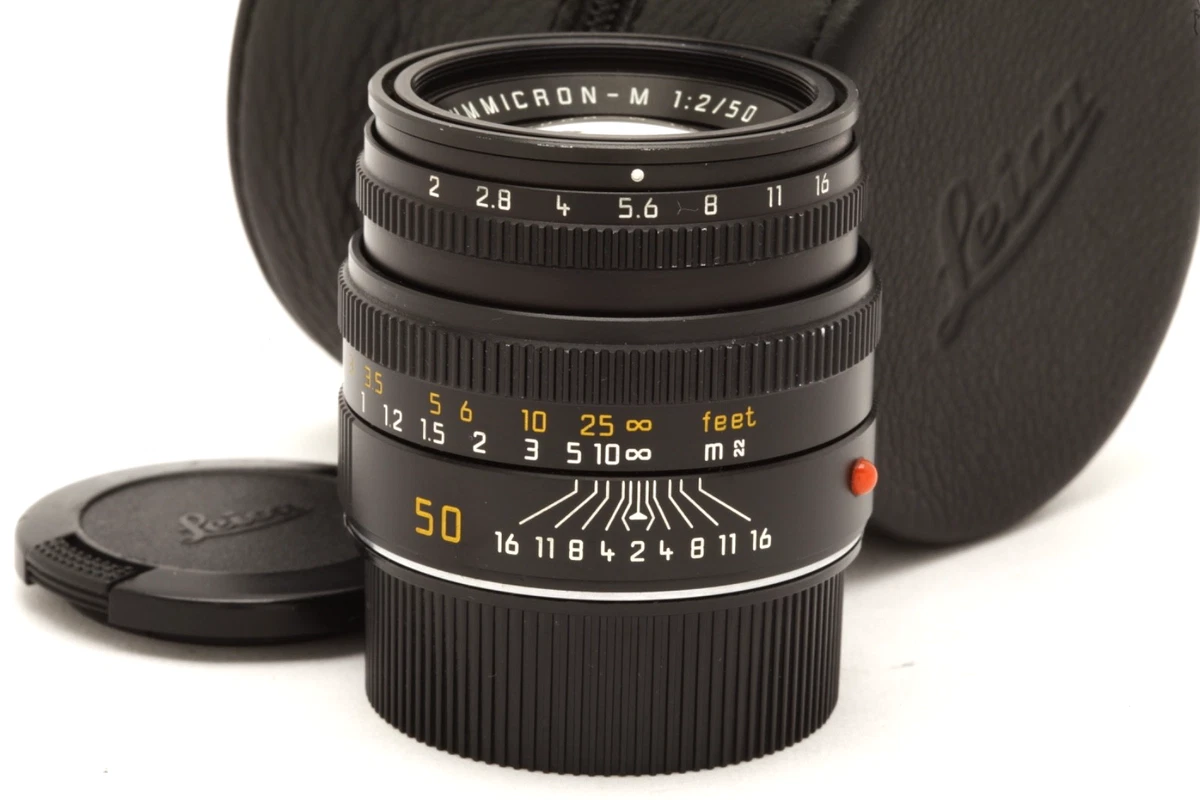 Leica SUMMICRON-M 50mm Focal Camera Lenses for sale | eBay