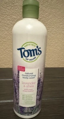 Tom's Of Maine Jabón Corporal Hidratante Natural Lavanda y Karité 16 OZ Nuevo Difícil de Encontrar Foto 1 de 4