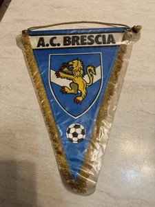 Splendido gagliardetto Brescia anni 80 vintage 38 cm da collezione - Picture 1 of 2