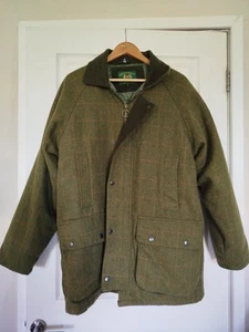 Mens Greenbelt Tweed Field Coat- Medium/ Large- Hunting Shooting Jacket- VGC!! - Picture 1 of 5