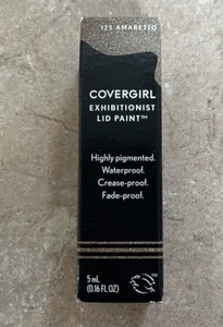 Covergirl Exhibitionist Eye Lid Paint 125 Amaretto Waterproof 0.16 fl oz - Picture 1 of 5