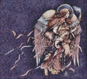 Angel Fruit by Heaven and Earth Designs cross stitch pattern - Picture 1 of 1