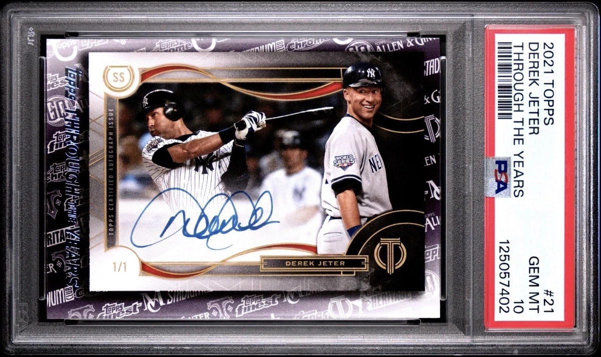 2021 Topps - Derek Jeter #TTY-21 for sale | eBay