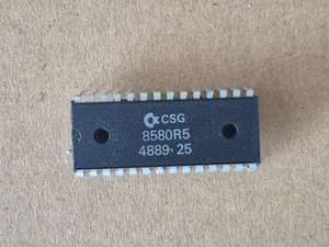 ✅ CHIP CSG 8580R5 SID Soundchip ⭐ Commodore C64 / C128 MOS ⭐ DHL Versand ⚡️ - Afbeelding 1 van 1