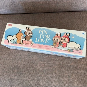 Pop Mart Labubu Pin For Love Series Vinyl Plush Pendant  (N-Z) (14 Blind Boxes) - Picture 1 of 10