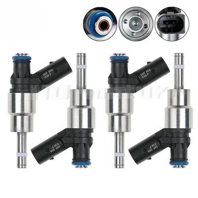 4X Inyector de combustible de gasolina 06F906036F para Audi A1 A3 TT Seat Leon VW Golf Polo 2.0 Foto 1 de 4