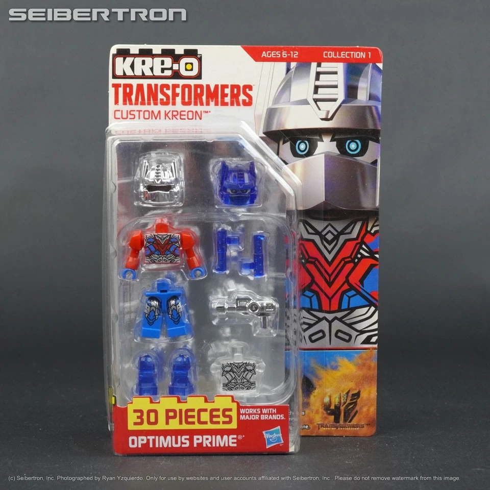 Transformers Kre-o Custom Kreon OPTIMUS PRIME 30 Pcs Collection #1 AOE 2014 New - Image 1 of 4