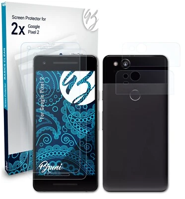 Bruni 2x Proteggi Schermo per Google Pixel 2 Pellicola Protettiva - Immagine 1 di 4
