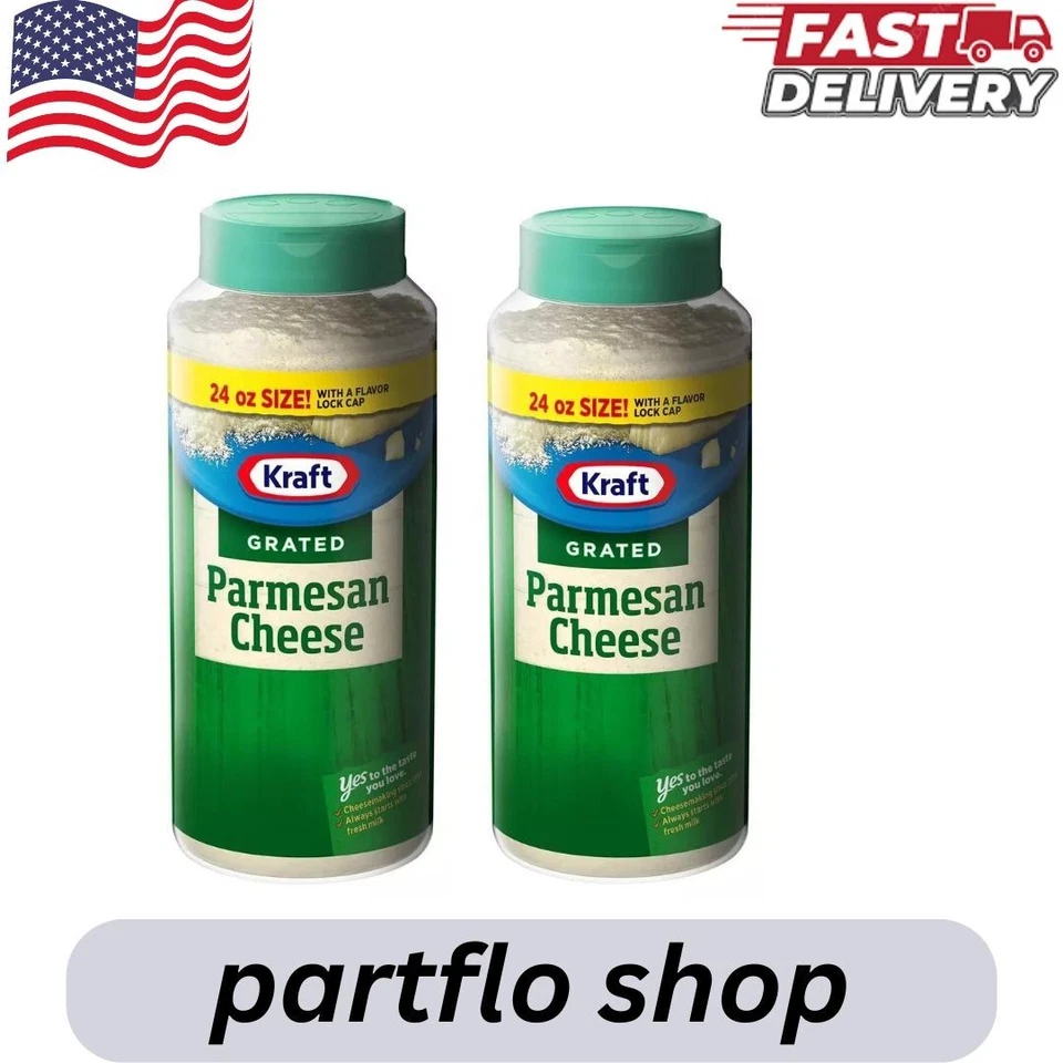 Kraft 100 Grated Parmesan Cheese - 24oz