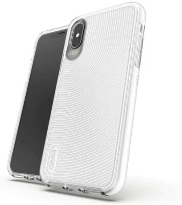 Funda para iPhone XS y X Tough Gear4 Battersea D30 16 pies Cubierta a prueba de golpes - blanca Foto 1 de 4