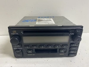 Toyota Highlander 2001-2003 radio de disco único casete plataforma reproductor estéreo - Imagen 1 de 6