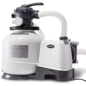 INTEX 26648GS RCD Sandfilterpumpe III 10,5m³l/hr, bis 36m³ Pool Wasserfilter - Bild 1 von 8