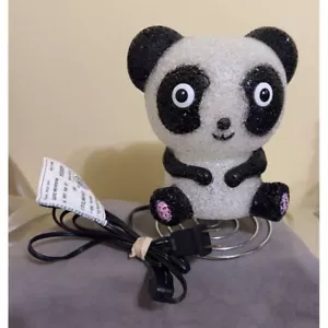 Sparkle panda lamp on spring 7.5" - Picture 1 of 9