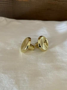 Belwith (P112-3) Polished Brass Finished Hardware Knob 1 1/16"- LOT OF 10 - Picture 1 of 4