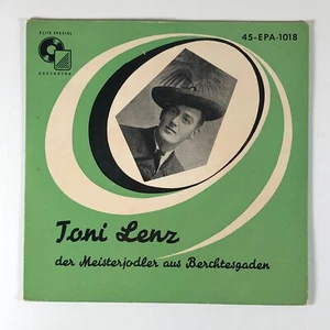 Seltener Toni Lenz der Meisterjodler aux Berchtesgaden Yodeling Elite 45-EPA-1018 - Bild 1 von 5