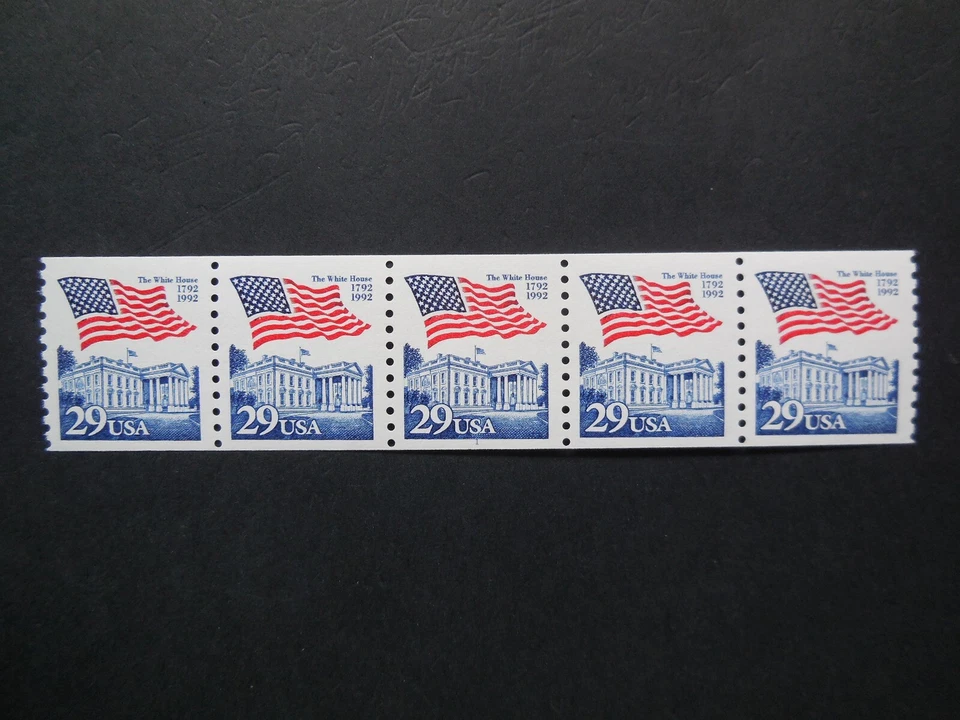 #2609 29c Flag over Whitehouse PNC5 #1 MNH OG VF - Image 1 of 1