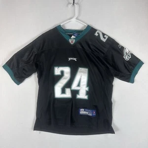 Philadelphia Eagles #24 Nnamdi ASOMUGHA Jersey Mens 50 Reebok NFL Football Sport - Picture 1 of 13